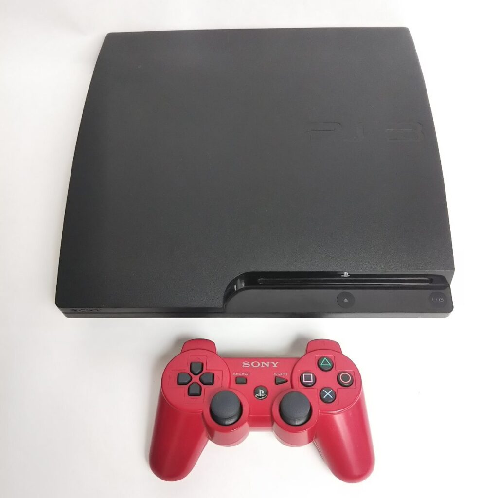 動作確認＆初期化済み PLAYSTATION3 CECH-3000A プレイステーション3 PS3 本体＆コントローラーのみ 現状品