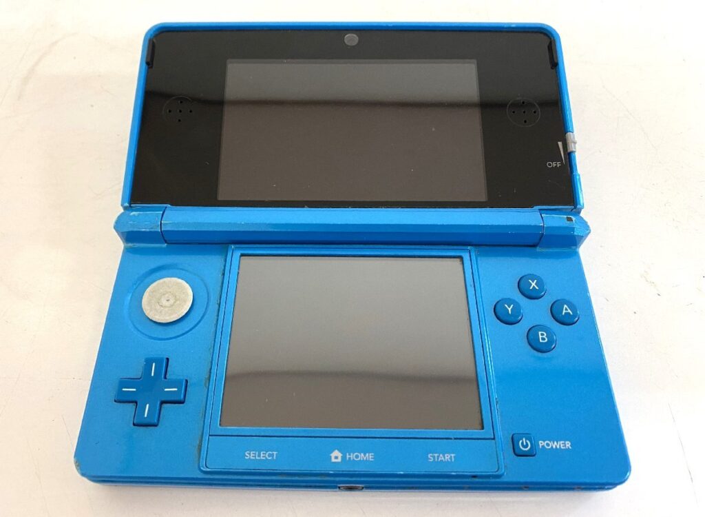 Nintendo 任天堂 3DS CTR-001 ライトブルー スライドパッド欠品
