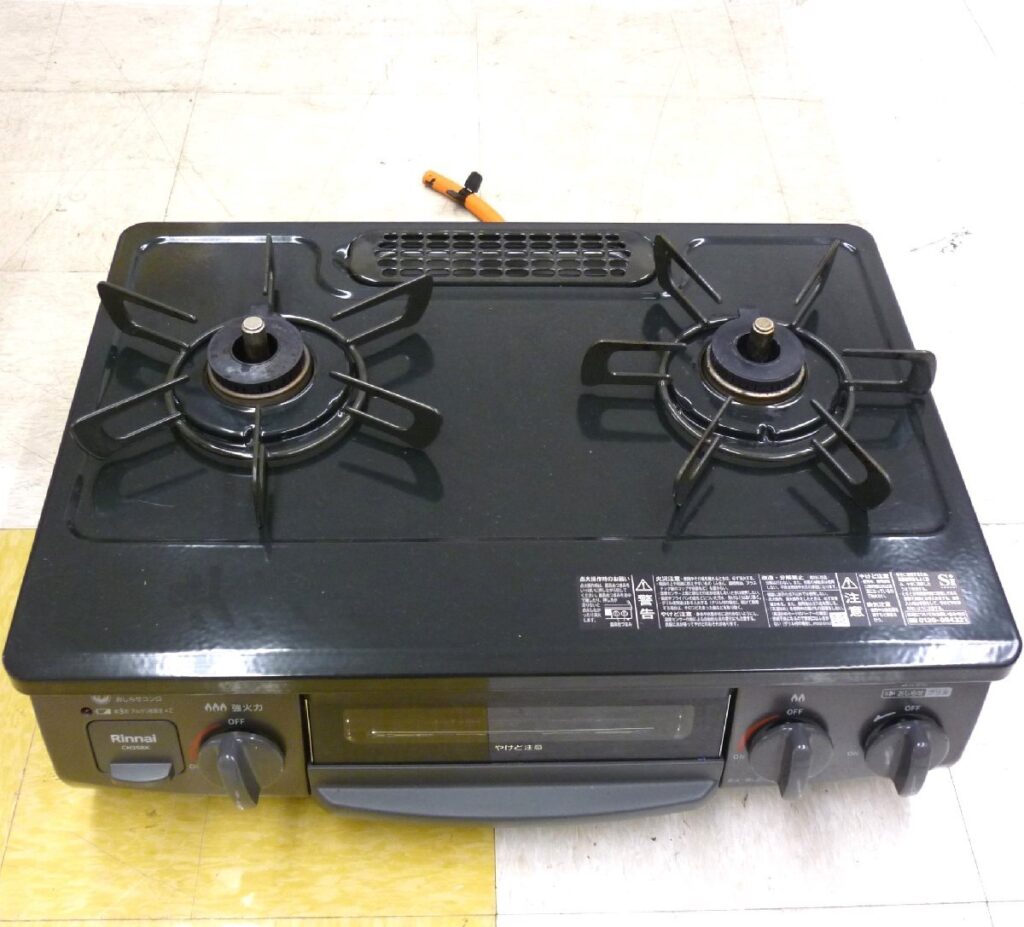 リンナイ ガステーブル CH35BK 2022年製 LPガス用