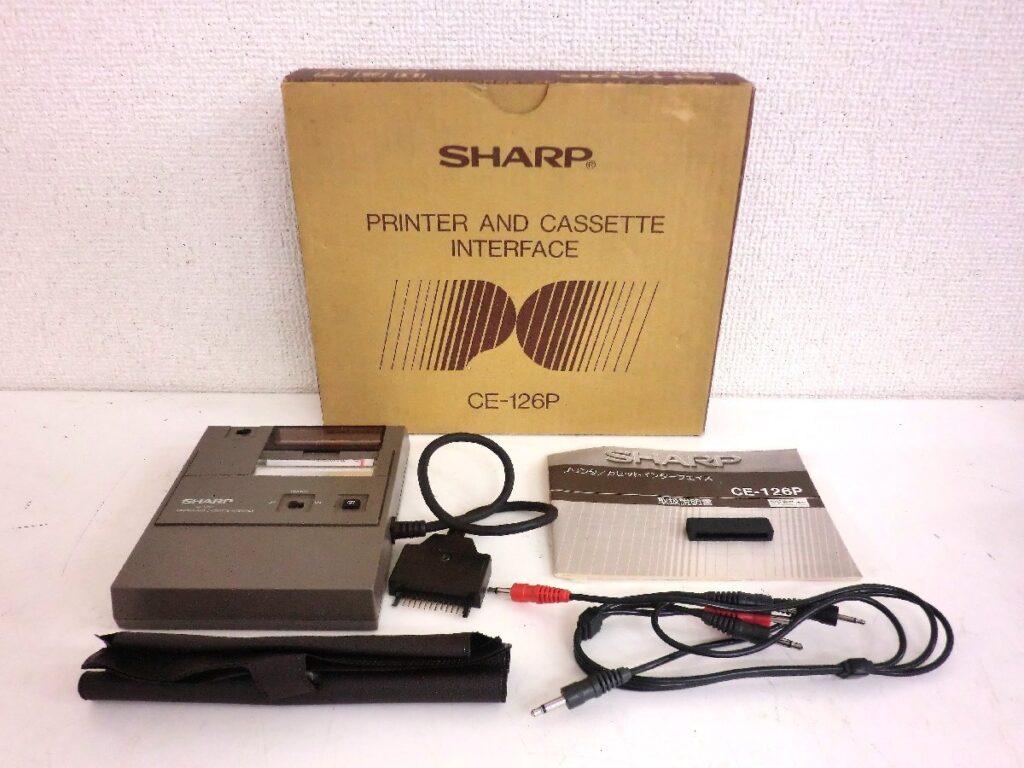 SHARP シャープ プリンタ カセットインターフェイス ポケットコンピュータ用 CE-126P