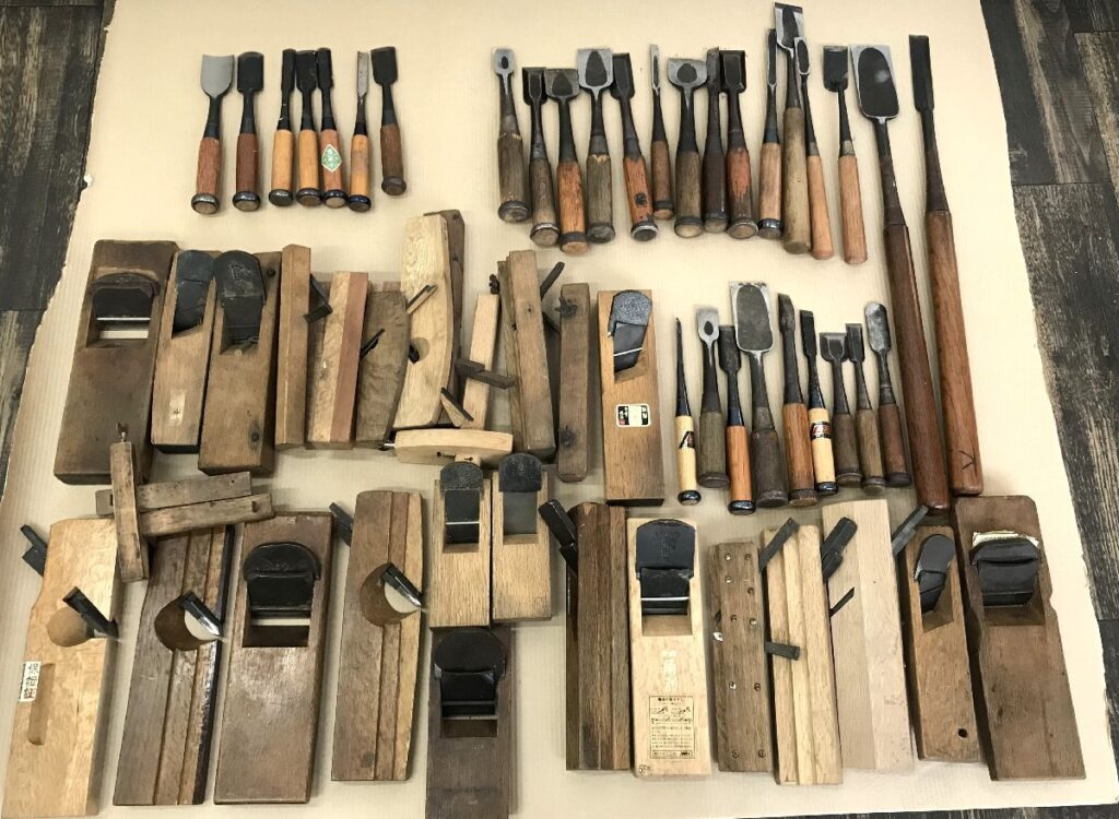 ノミ・カンナ まとめ売り 大工道具 DIY ノミ31個+カンナ29個 計60個