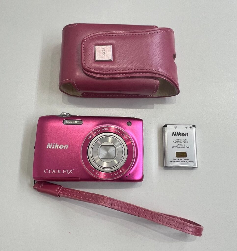 Nikon ニコン COOLPIX クールピクス S3100 ピンク デジタルカメラ 動作未確認