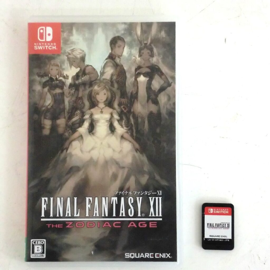 Nintendo ニンテンドー 任天堂 switch スイッチソフト FINAL FANTASY XII THE ZODIAC AGE ザ ゾディアック エイジ