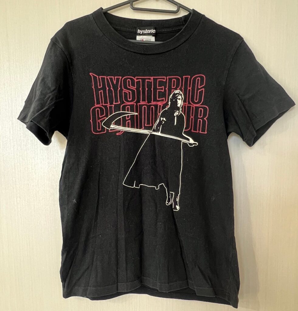 HYSTERIC GLAMOUR ヒステリックグラマー メンズ 半袖Tシャツ FREE 2CT-8610 BLACK