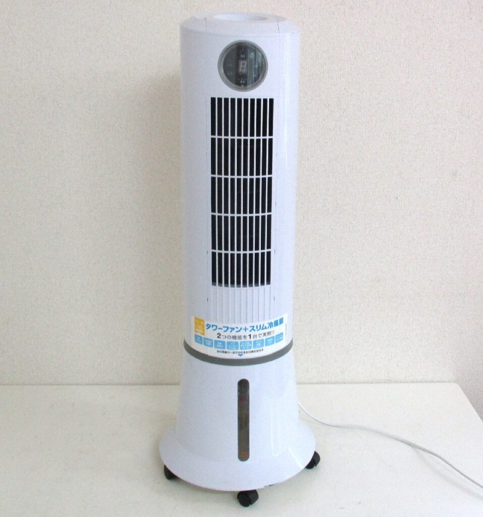 2021年製 スリーアップ タワー型 冷風機 リモコン付き 簡易動作確認済み