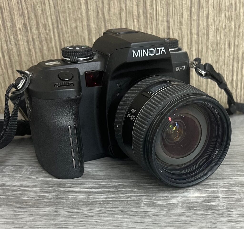 MINOLTA フィルムカメラ デジタル一眼レフ a-7 24-105mm