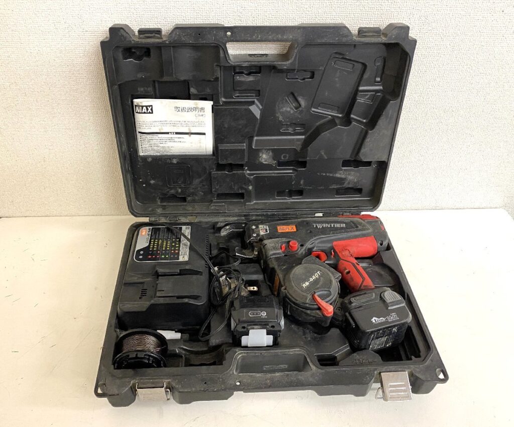 MAX マックス リバータイア RB-440T 鉄筋結束機 簡易動作確認済み