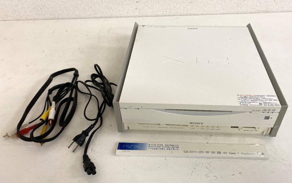 SONY ソニー PlayStation PSX DESR-5500 ハードディスク搭載DVDレコーダー 簡易動作確認済み ※一部破損あり
