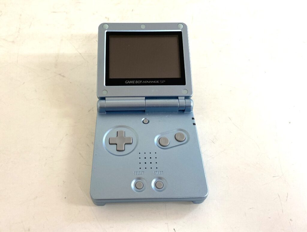 Nintendo 任天堂 GAMEBOY ADVANCE SP ゲームボーイアドバンス AGS-001 パールブルー 簡易動作確認済み