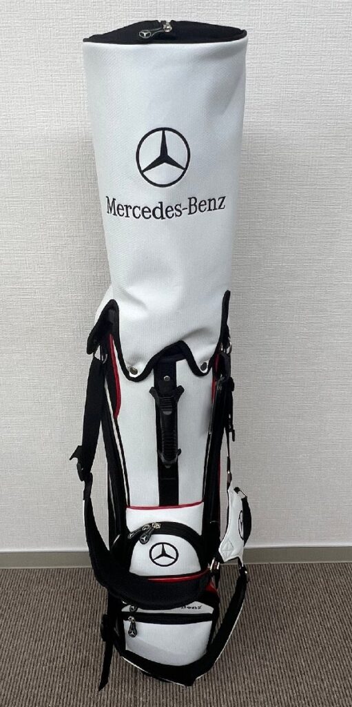 Mercedes-Benz メルセデスベンツ ゴルフバック キャディバッグ ホワイト