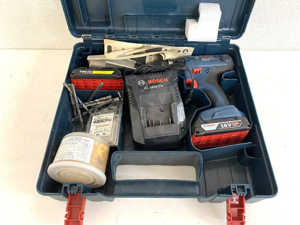 BOSCH ボッシュ GSB18V-21 コードレス振動ドライバードリル 簡易動作確認済み
