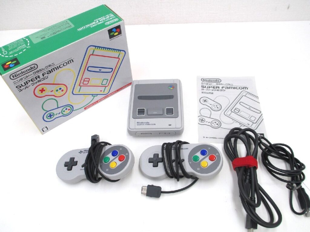 任天堂 Nintendo SUPERFAMICOM ニンテンドークラシックミニ スーパーファミコン CLV-301 本体 セット 動作確認済