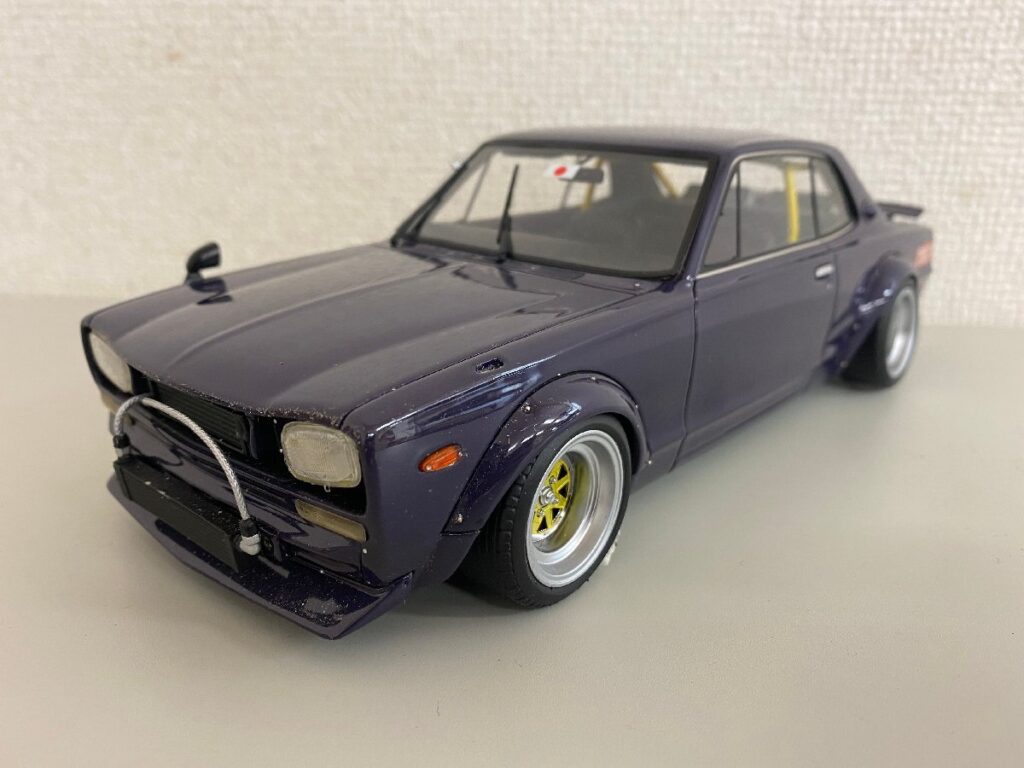 ignition model イグニッションモデル SKYLINE スカイライン LB-WORKS Hakosuka 2Door Purple ハコスカ パープル