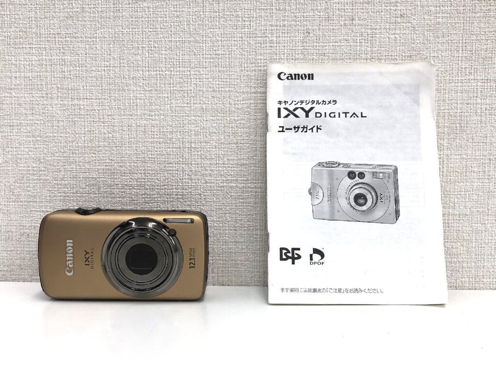 CANON キャノン IXY DIGITAL 930IS PC1437 12.1 MEGA PIXELS デジタルカメラ デジカメ ゴールド 通電確認済み