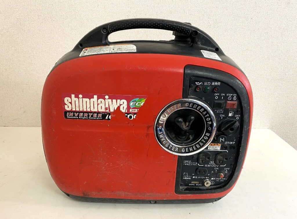 Shindaiwa 新ダイワ インバータ発電機 IEG1600M-Y ？ 簡易動作確認済み