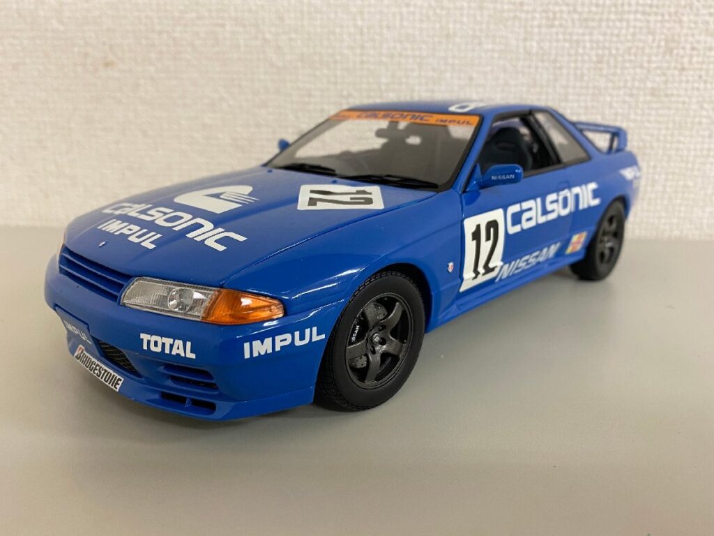 KYOSHO 京商 NISSAN 日産 スカイライン SKYLINE GT-R CALSONIC IMPUL カルソニック ダイキャストカー 1/18スケール