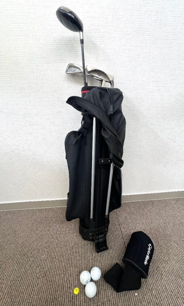 TaylorMade テーラーメイド 320K 子供用ゴルフクラブ ５本セット KIDS LITE K-40 ゴルフバック ブラック