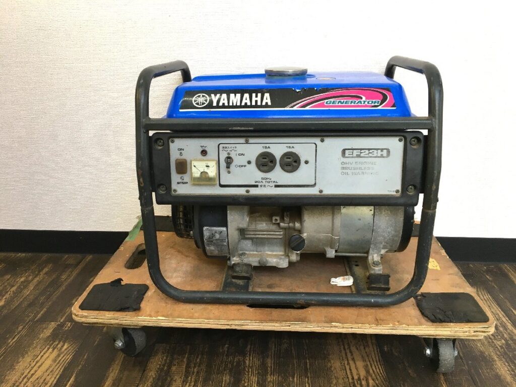 YAMAHA ヤマハ エンジン発電機 EF23H 50Hz 発電機 動作未確認