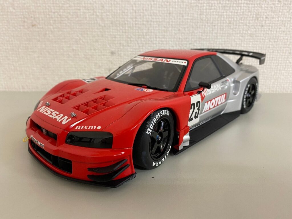 AUTOart オートアート NISSAN 日産 スカイライン SKYLINE GT-R R34 JGTC ダイキャストカー 1/18スケール