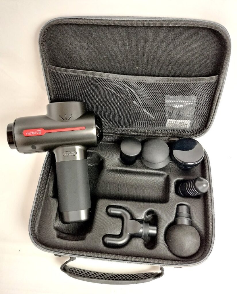 簡易動作確認済み MYTREX REBIVE マイトレックス リバイブ マッサージガン 家庭用マッサージ器