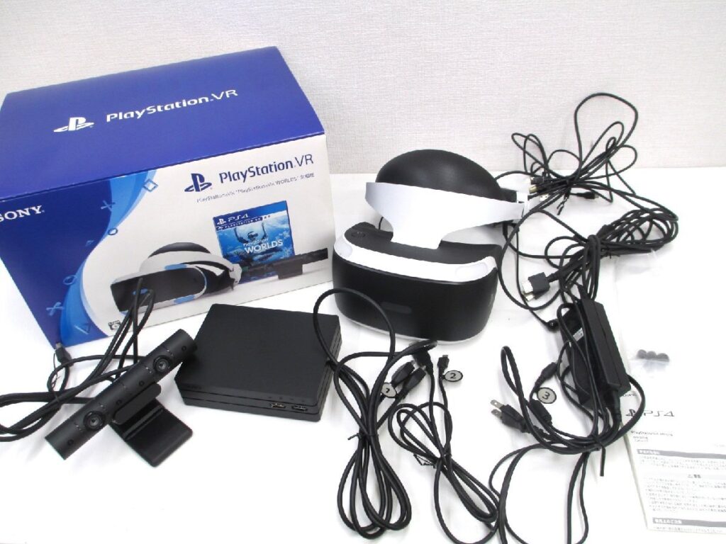SONY ソニー PlaystationVR CUHJ-16006 ヘッドセット 通電確認/簡易動作確認済み