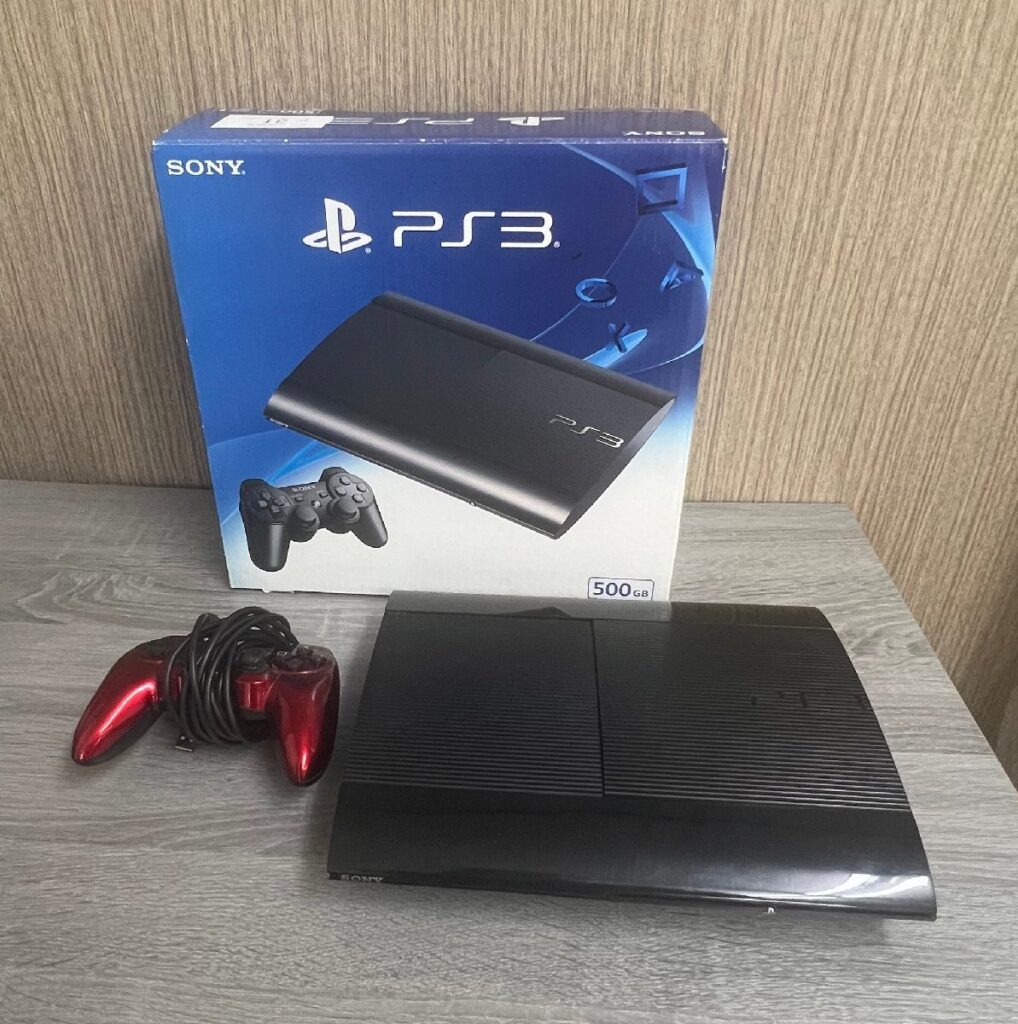 SONY PlayStation3 ブラック CECH-4300 元箱付き コントローラー RED HORI HORIPAD3