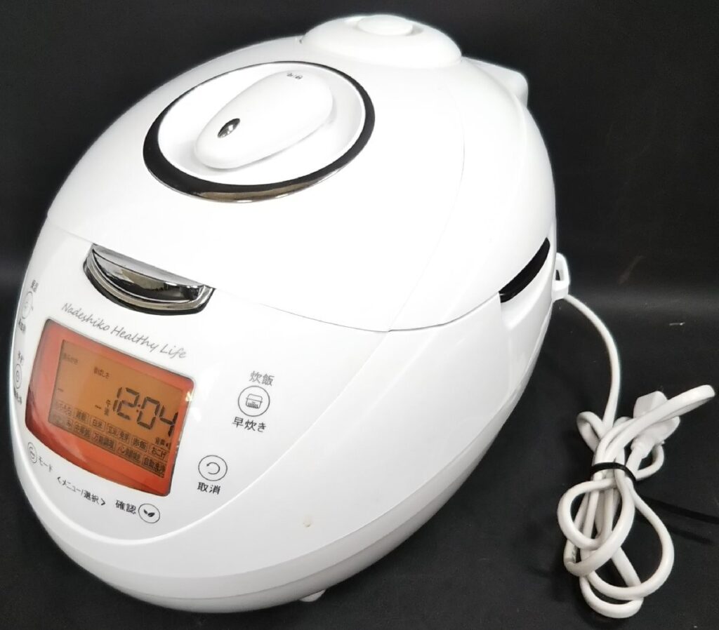 なでしこ健康生活 美と健康づくりのための炊飯器 CRP-N0610F 発芽玄米炊飯器 6合炊き 音声案内機能付き