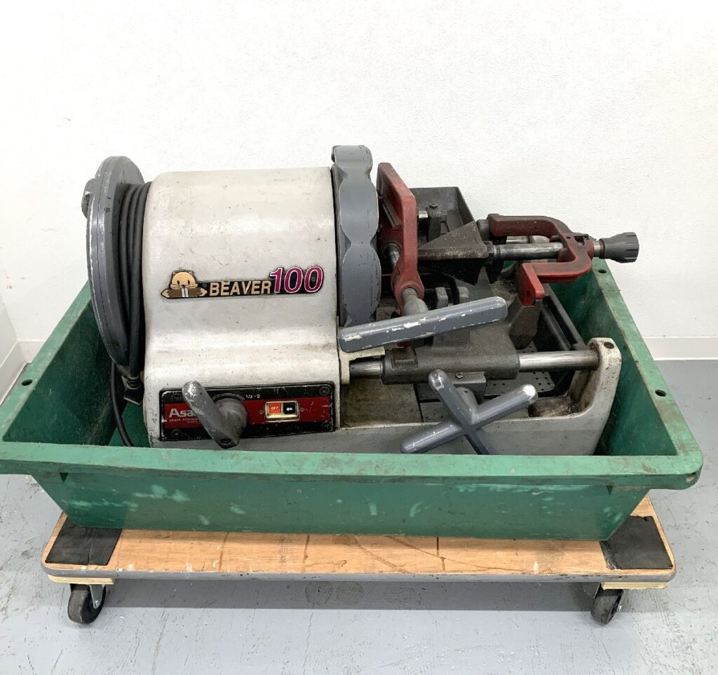 Asada アサダ ネジ切り機 BEAVER100 電動切断機 ビーバー100 100V パイプマシン