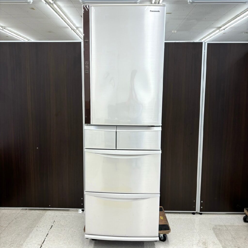 Panasonic パナソニック ノンフロン冷凍冷蔵庫 大型冷蔵庫 5ドア NR-E431V-N 2016年製