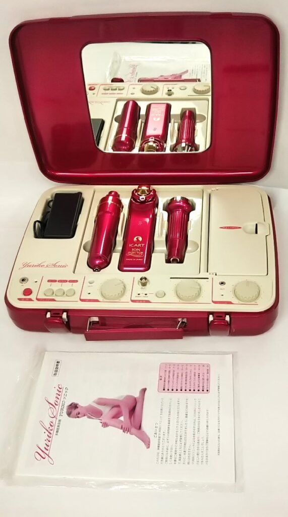簡易動作確認済みYuriko Sonic ユリコソニック 美顔器 多機能美容器 サミットインターナショナル 現状品