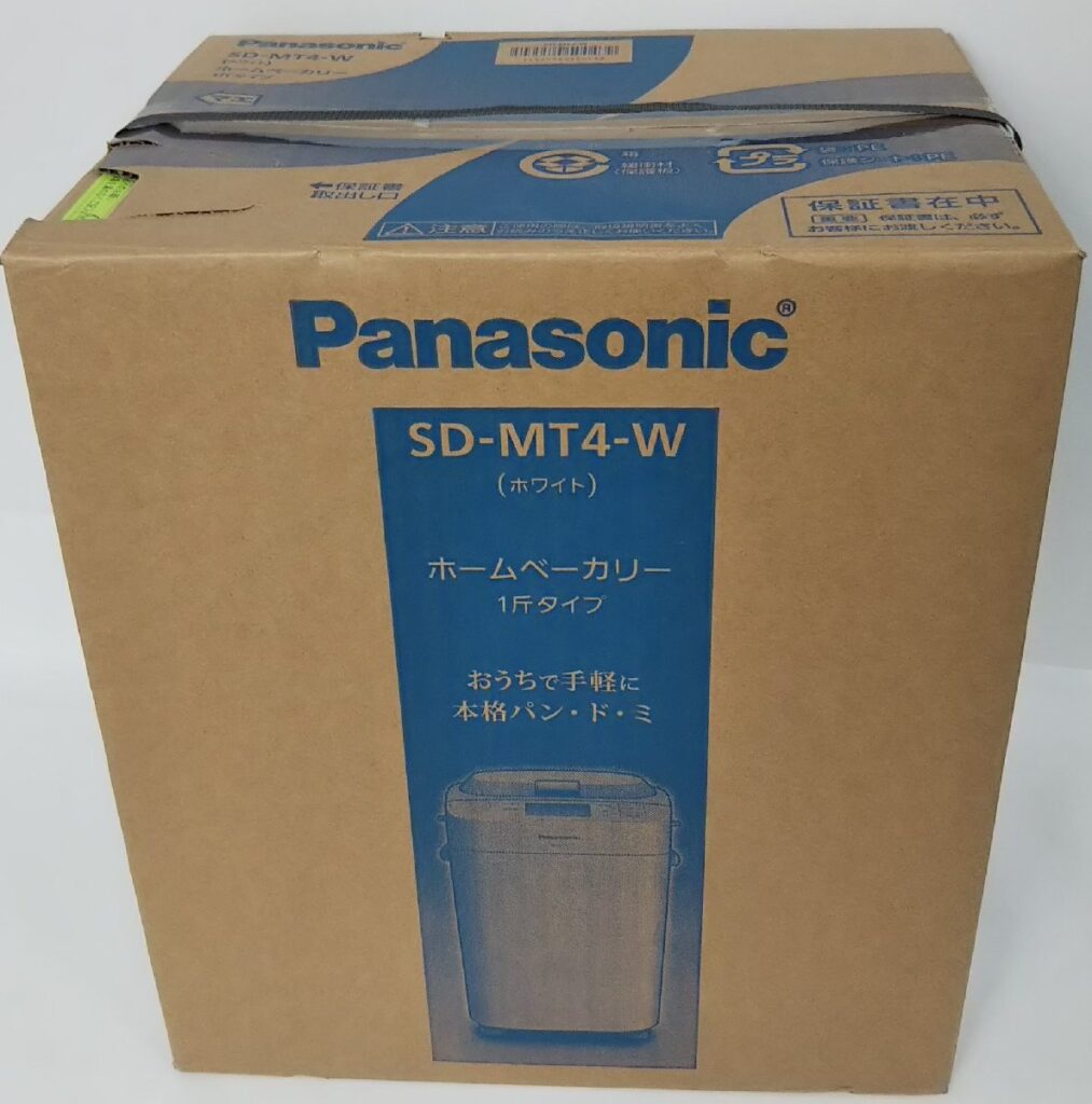 PANASONIC パナソニック ホームベーカリー SD-MT4-W パン焼き器 1斤タイプ ホワイト