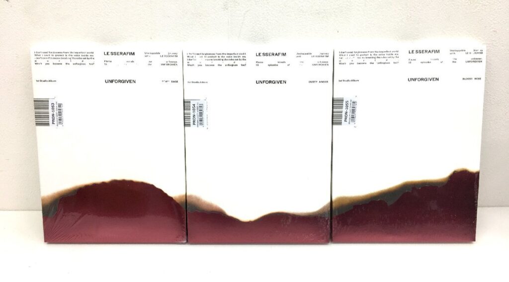 LE SSERAFIM ル・セラフィム 「UNFORGIVEN」1st Studio Album アルバム 3セット まとめ売り シュリンク付き