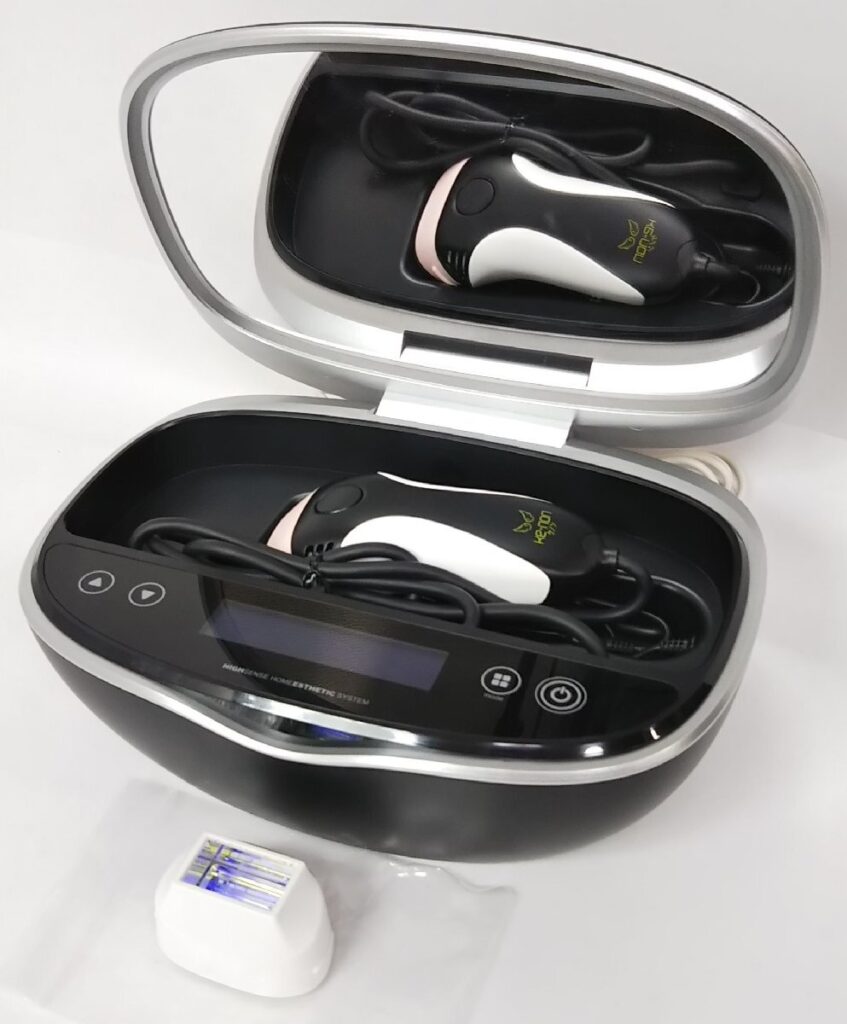 e-non ケノン NIPL-2080 エムテック 光美容器 フラッシュ式脱毛器 マットブラック