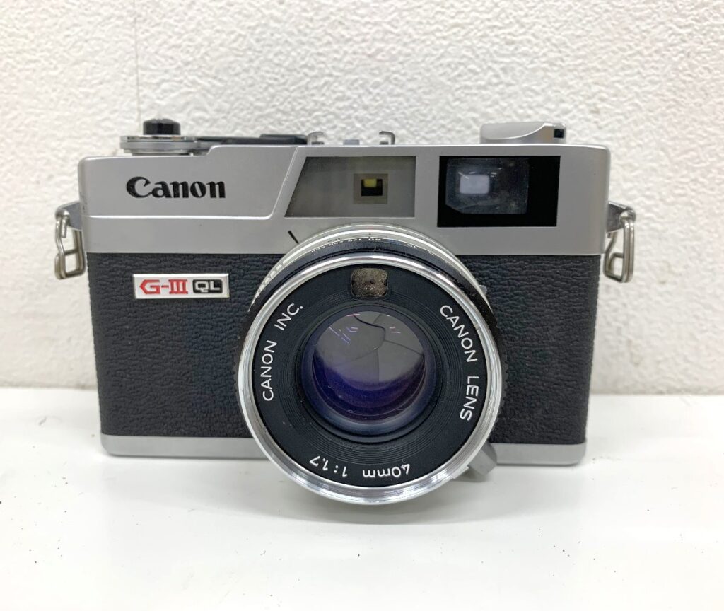 CANON キャノン Canonet QL17 G-Ⅲ G-3 40mm 1:1.7 レンジファインダー カメラ