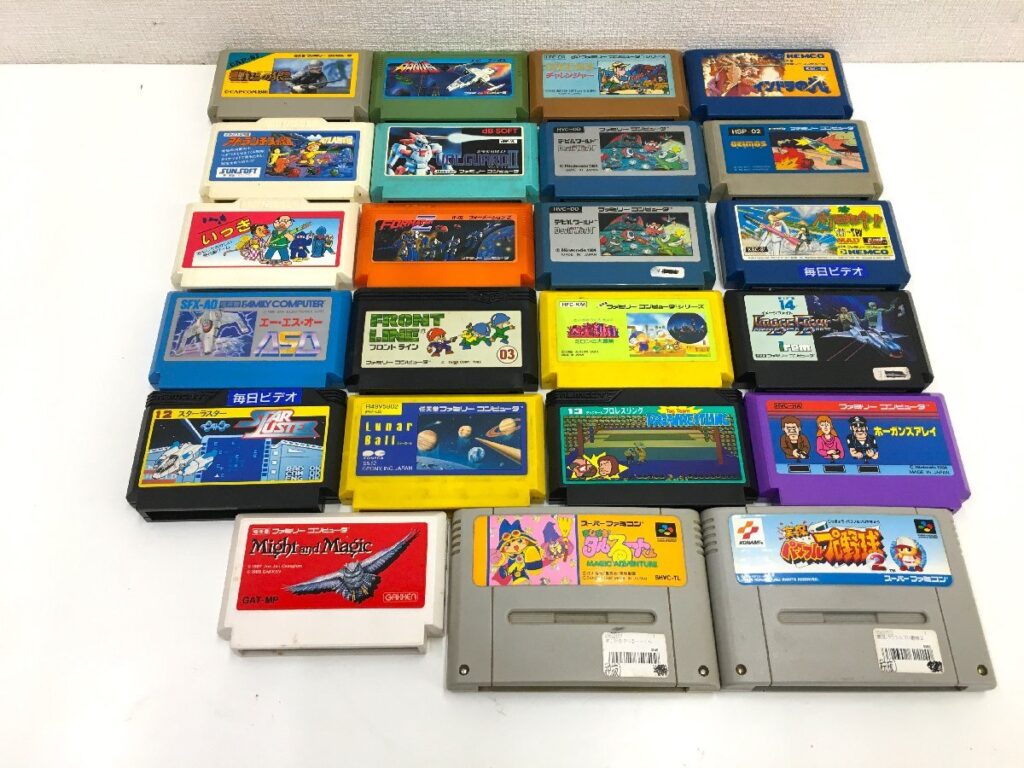 ファミコンソフト カセット 21点 スーパーファミコン ソフト 2点 計23点 まとめ売り