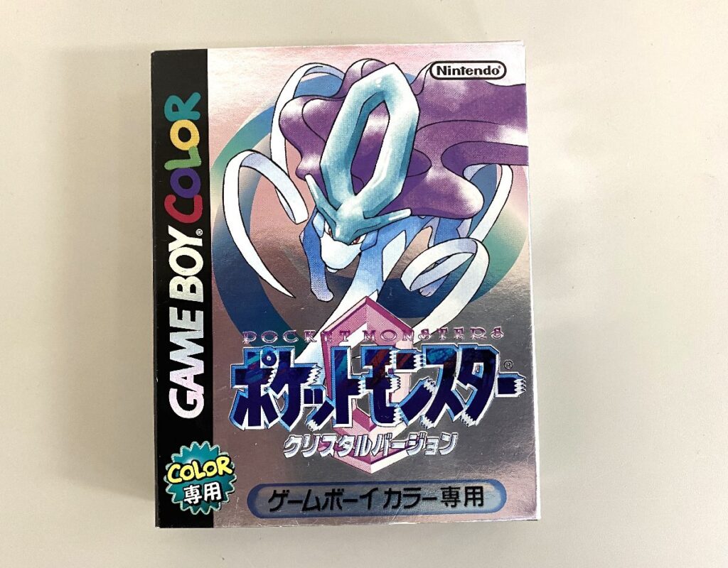 任天堂 Nintendo ゲームボーイカラー ポケモン ゲームソフト ポケットモンスター クリスタルバージョン 動作確認済