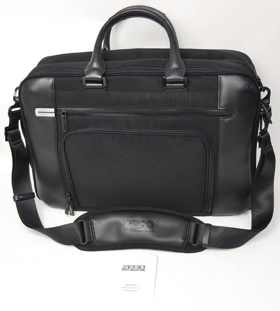 ZERO HALLIBURTON ゼロハリバートン ブリーフケース ビジネスバッグ ブラック エキスパンダブル機能 2WAY バッグ