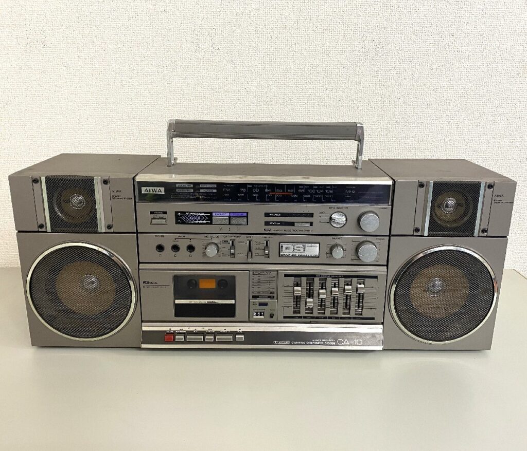 AIWA アイワ CARRYING COMPONENT SYSTEM CA-10 ラジカセ 簡易動作確認済み