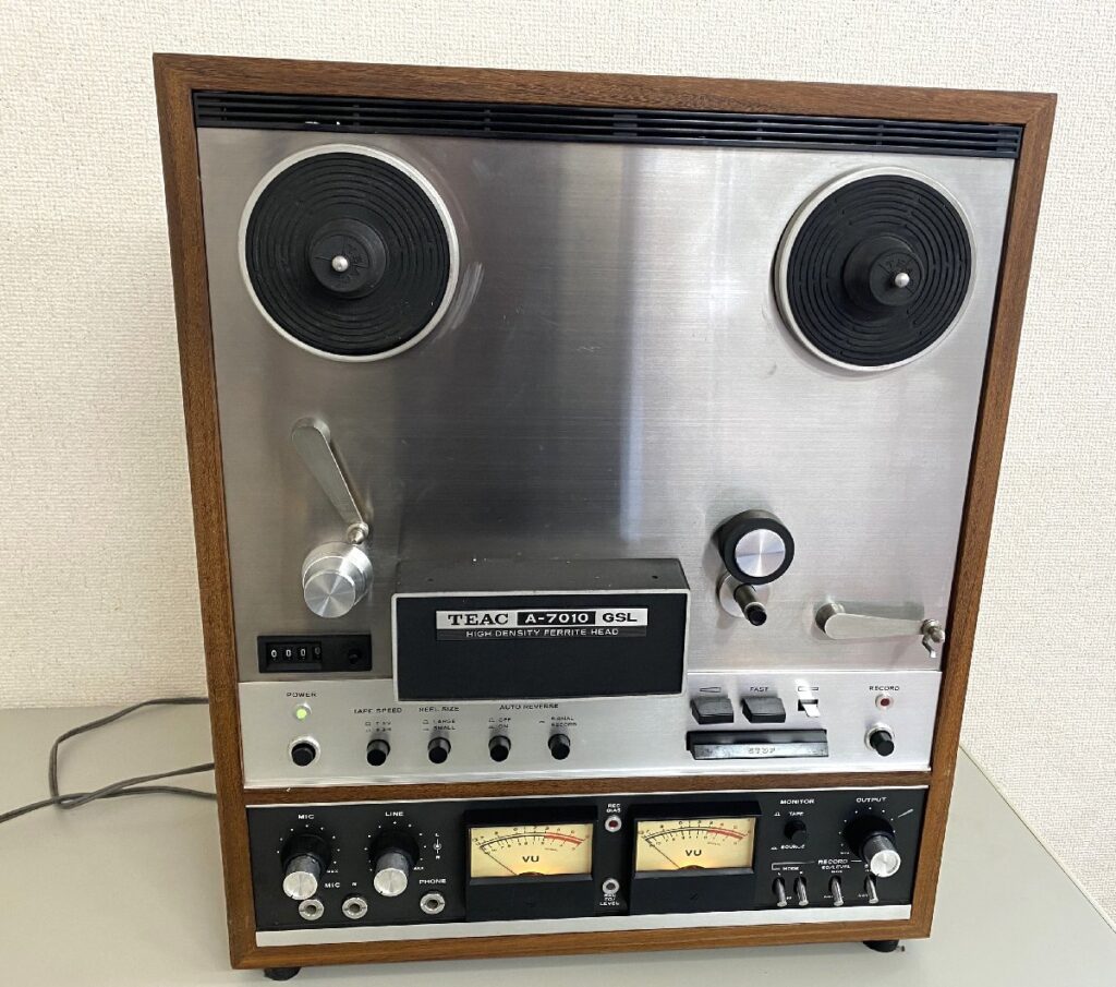 TEAC ティアック オープンリールデッキ A-7010GSL 通電のみ確認済み