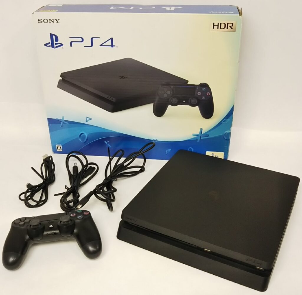 初期化＆動作確認済み PlayStation4 本体 CUH-2100B ジェットブラック プレイステーション4 PS4