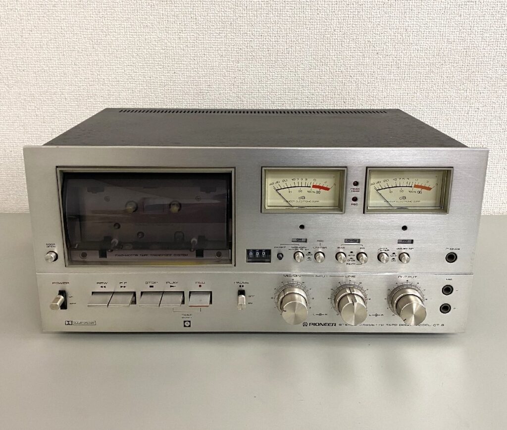 PIONEER パイオニア STEREO CASSETTE TAPE DECK カセットデッキ CT-9 通電確認済み