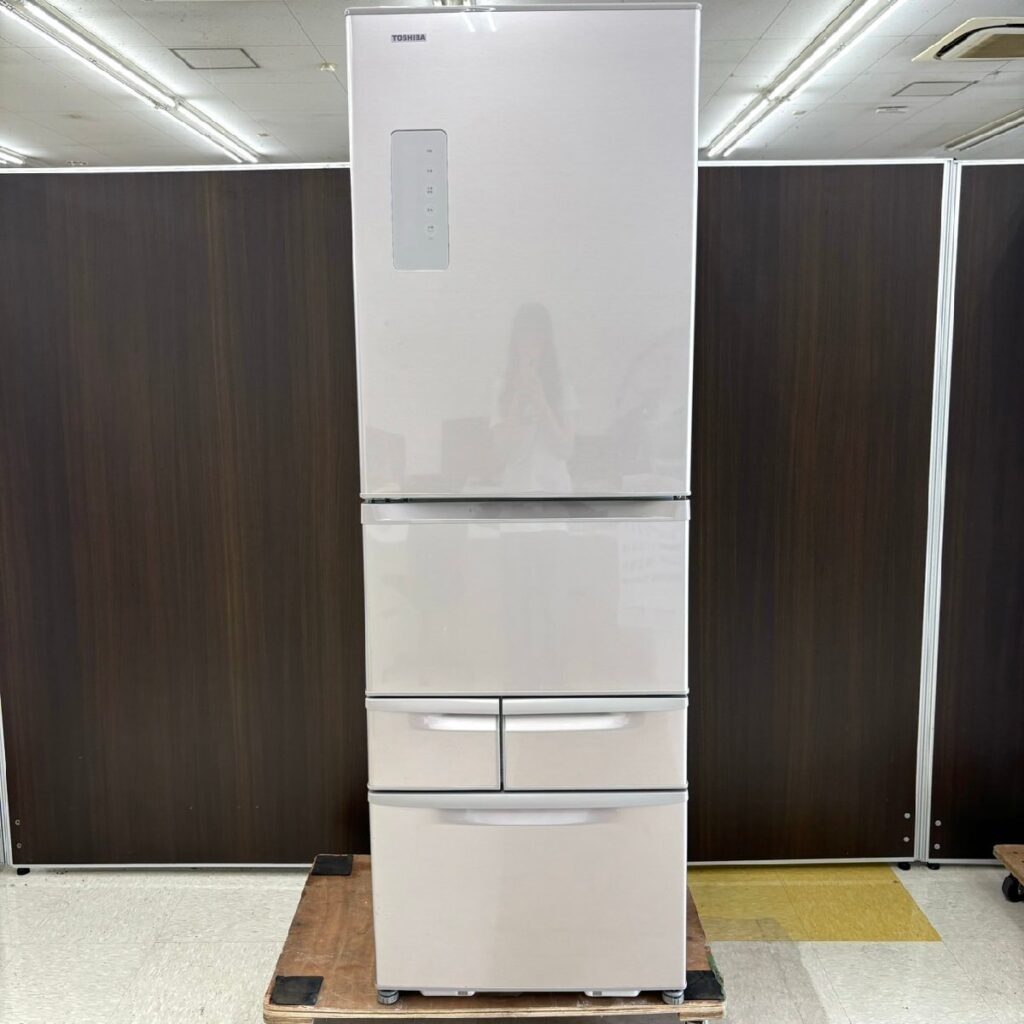 TOSHIBA 東芝 冷凍冷蔵庫 GR-H43GL 2015年製 ５ドア 通電確認済み
