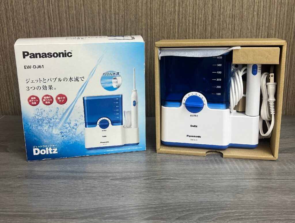 Panasonic パナソニック ジェットウォッシャードルツ EW-DJ61 ホワイト 箱付き