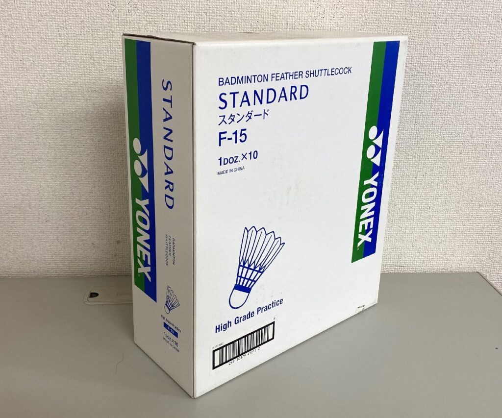 YONEX ヨネックス STANDARD スタンダード F-15 4番・5番 バドミントン シャトル 1箱