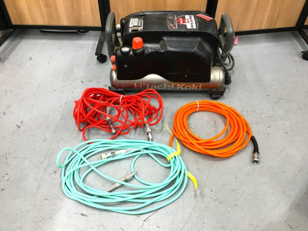 HITACHI HiKOKI 日立 ハイコーキ 高圧 エアーコンプレッサー EC1445H3 通電/動確済み