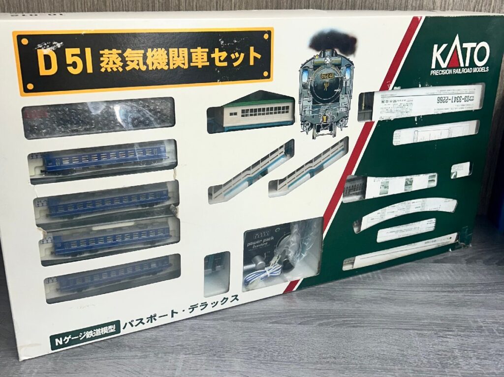 KATO Nゲージ鉄道模型 パスポート・デラックス 10-012 / D51 蒸気機関車セット