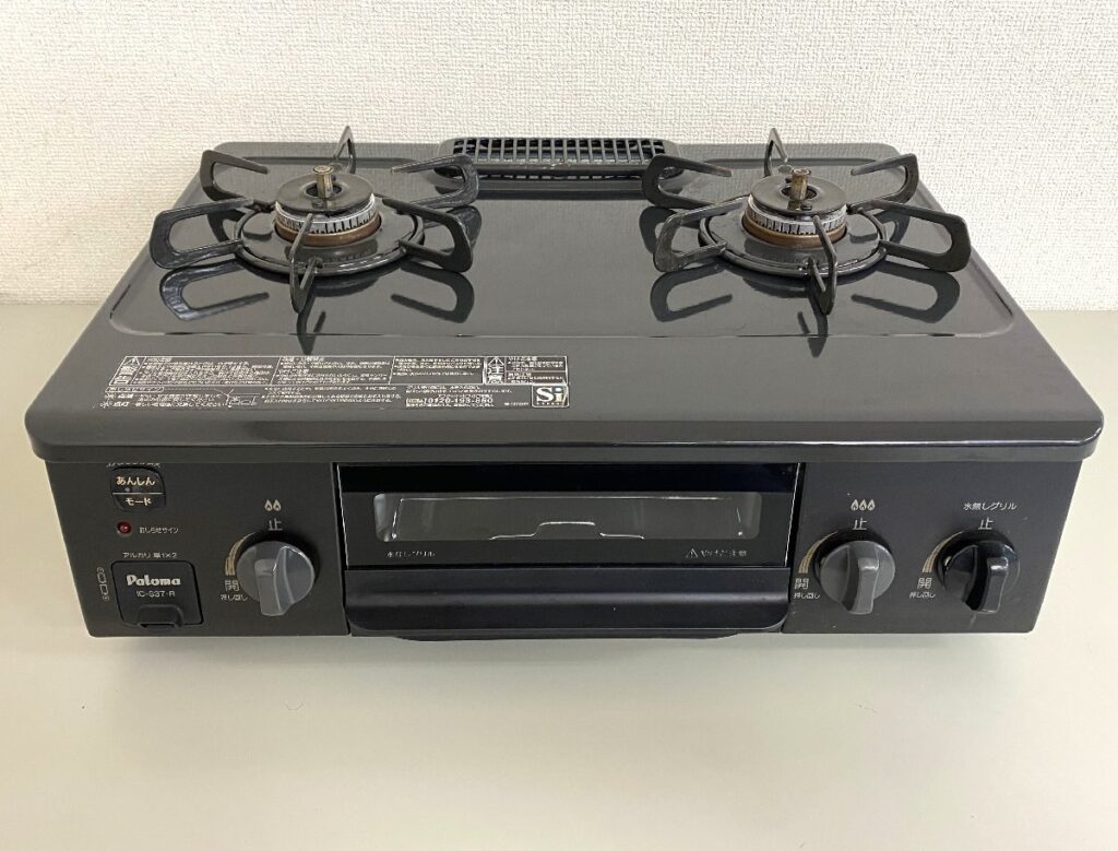 Paloma パロマ ガスコンロ IC-S37-2R 2022年製 LPガス用 ガステーブル