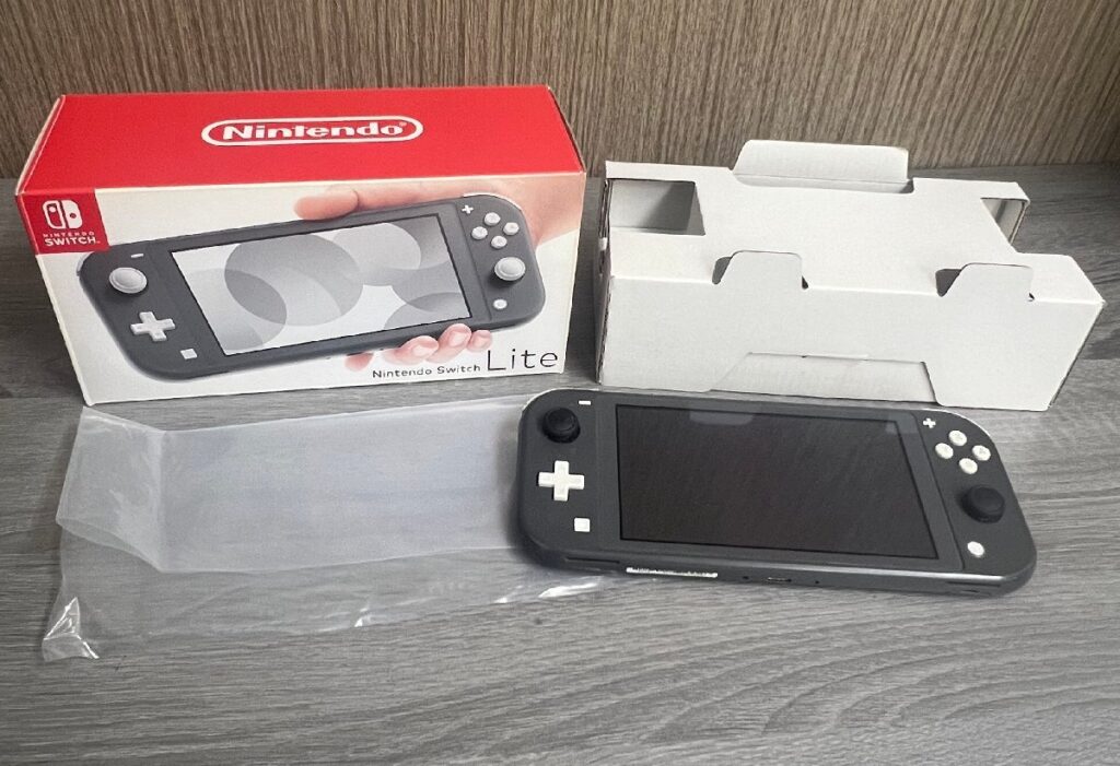 Nintendo 任天堂 Switch Lite HDH-001 グレー 本体 元箱付き