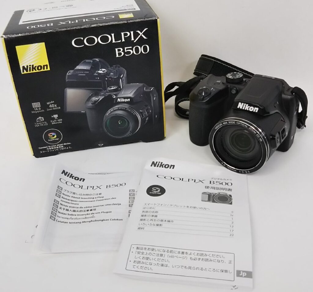 通電確認済み Nikon COOLPIX B500 ニコン クールピクス コンパクト デジタルカメラ 現状品