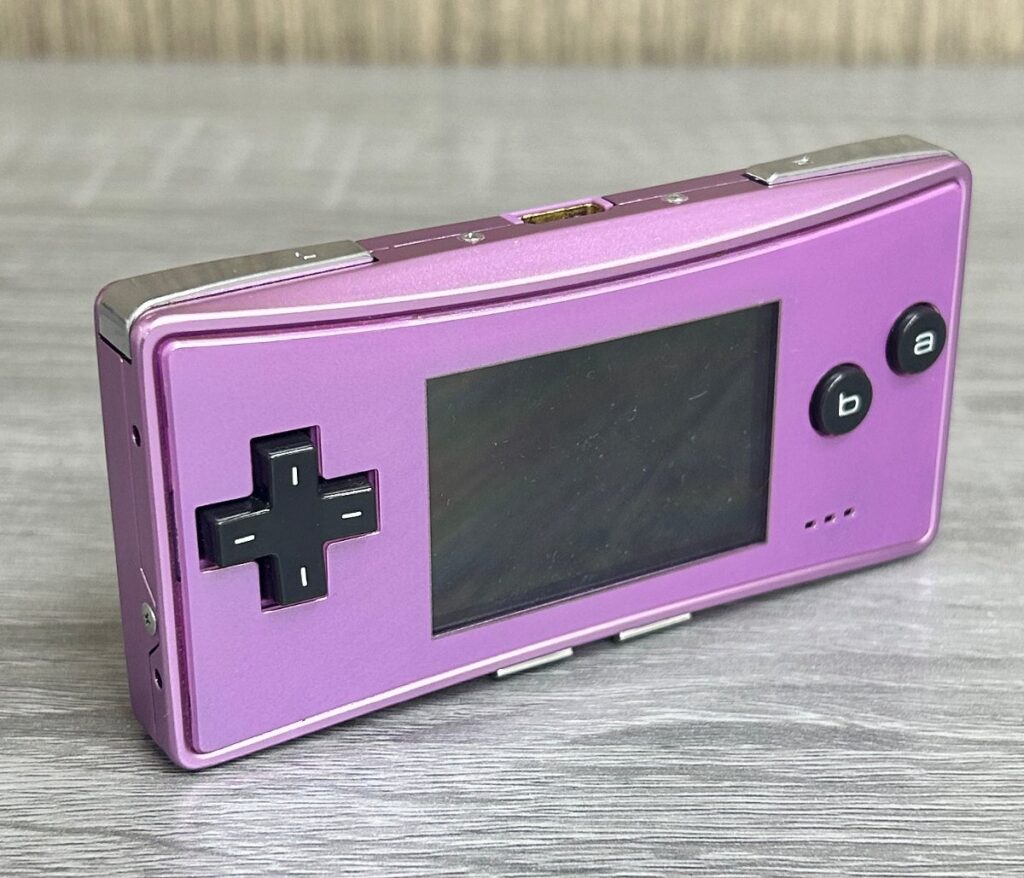 任天堂 Nintendo GAME BOY micro ゲームボーイミクロ OXY-001 パープル 本体のみ